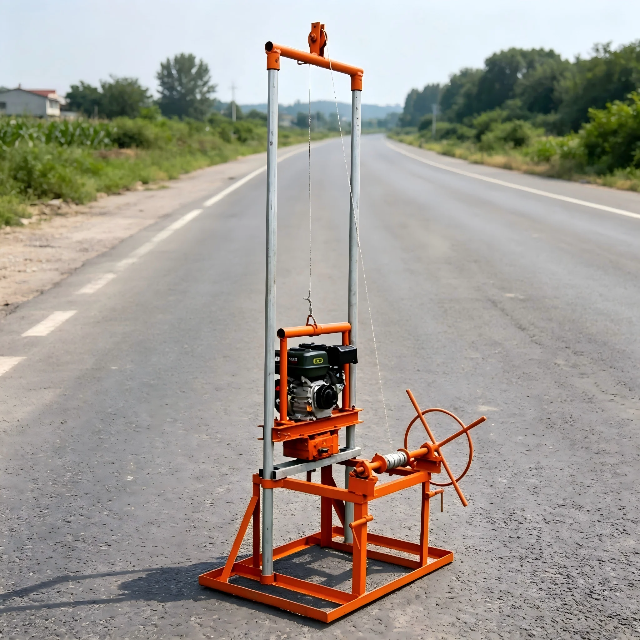 Customized Advanced 80m Rotary Agricultural Water Well Drilling Rig for Sale
