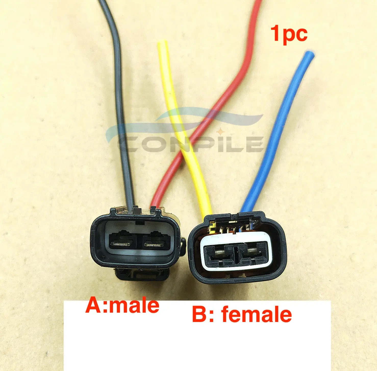 

1pc for Honda Accord Odyssey Fit Civic RAV4 Jade Electronic Fan Water Tank Fan Wire Harness Plug cable