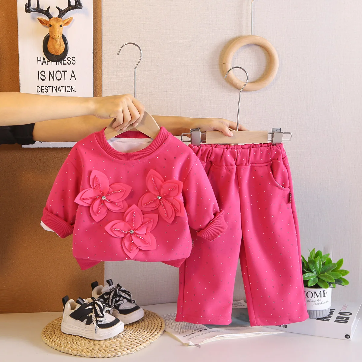 infant-clothing-toddler-girls-0-5t-sweet-2pcs-outfit-floral-rhinestone-sweatshirt-and-matching-pants-baby-girl-spring-daily-wear