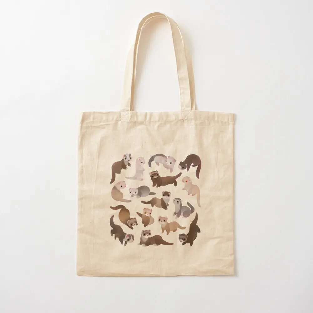 

Ferret - bright Tote Bag shopper bag women canvas tote bag canvas bags Canvas Tote