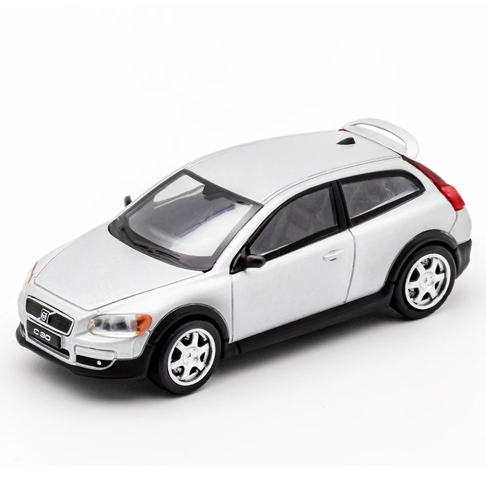 DCT 1/64 C30 Model Car Vintage Vehicle Hatchback Diecast Car Collection Toy Station Vehicle Gift For Adults With Display Case