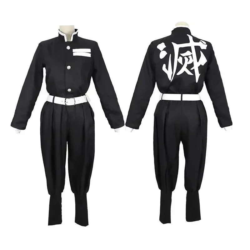 Anime Demon Slayer Kamado Tanjirou Tomioka Giyuu Agatsuma Zenitsu Rengok Kyoujurou Cosplay Costumes Kimono Uniform For Kids Boys