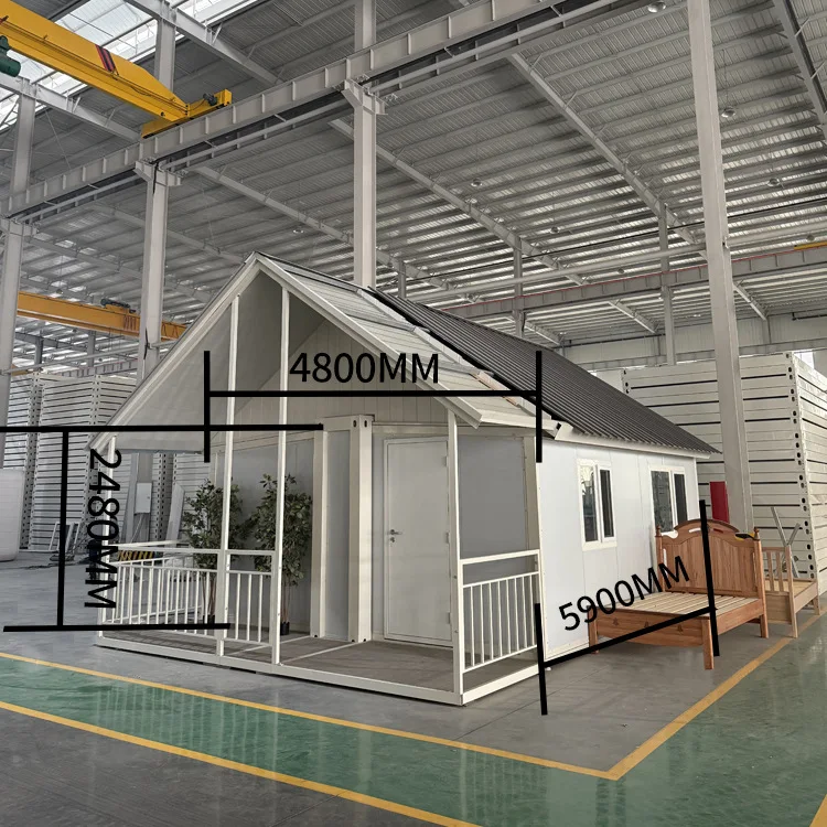 Cross-border construction site dormitory container living box room movable board room quick folding mobile integrated house