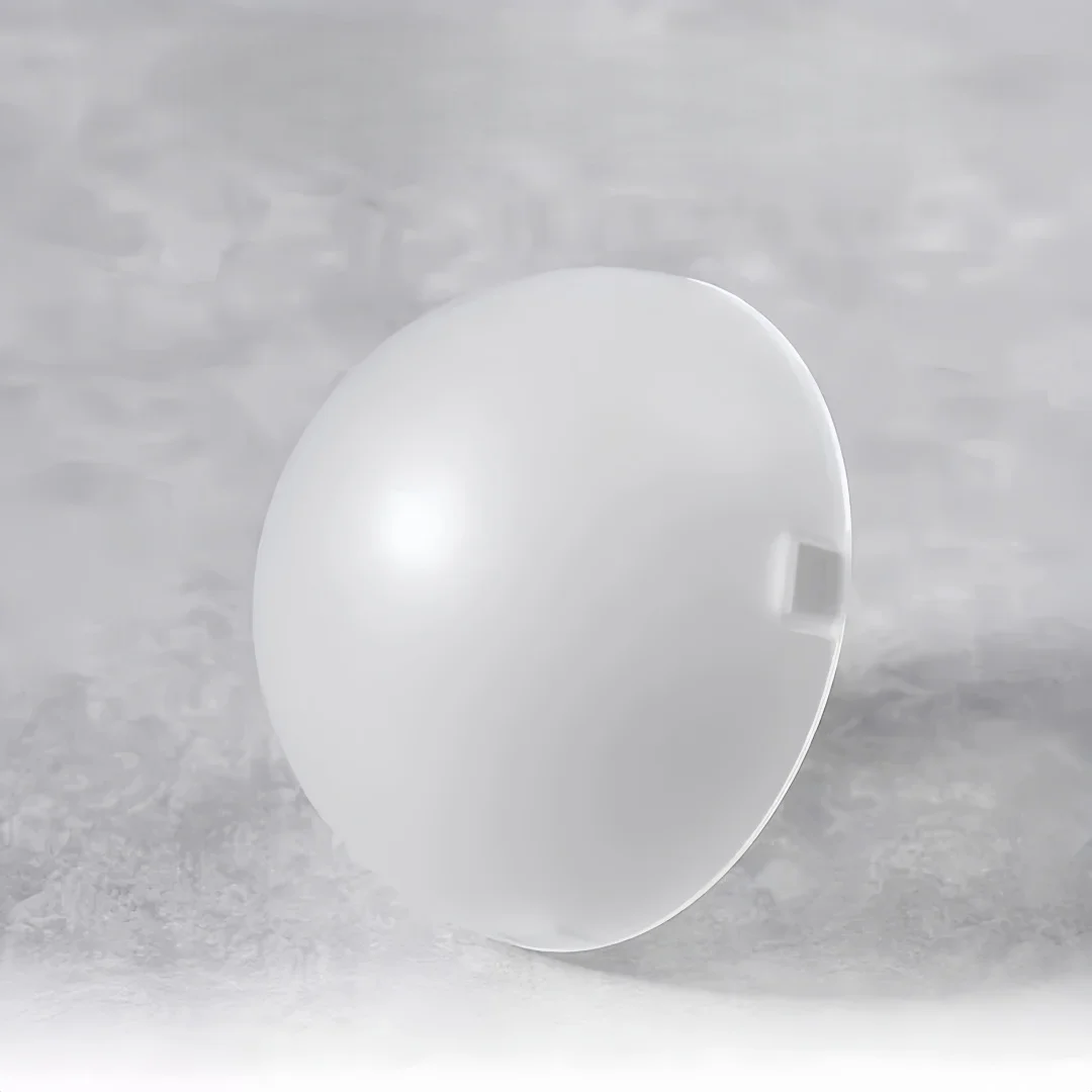 Half Round ABS plastic Ball Flash Diffuser Cover Magnetic Base for Godox V1 AD100Pro