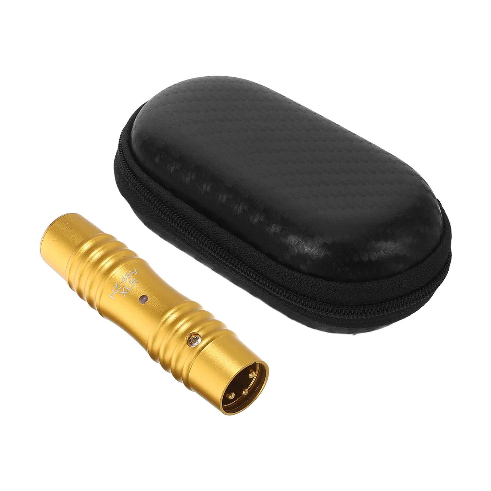 

1Set Xlr 3 Pin Microphone Amplifier Adapter Connector Enhanced Signal for Condenser Mic Studio Recording Podcast