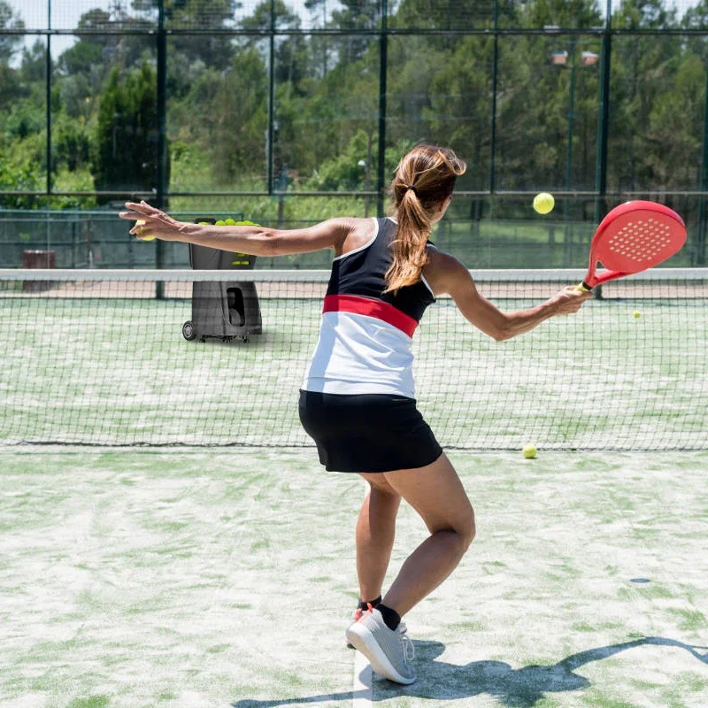 exquisite craftsmanship Hot Deal Padel Practice Padel Ball Machine for Playing and Training App and Remote Control