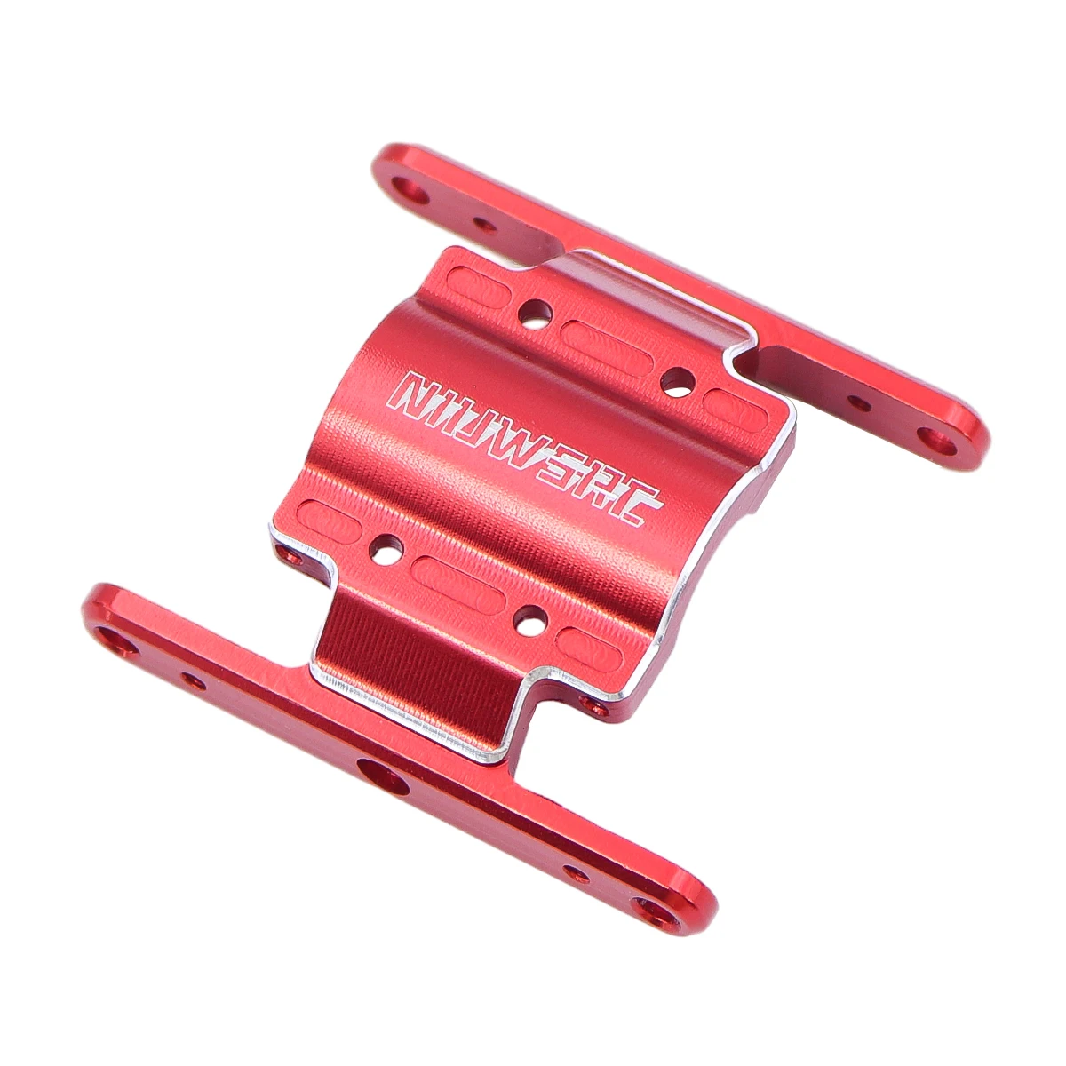 FMS FCX18 1/18 New LC80 RC Climbing Car Parts CNC Aluminum Alloy Bottom Plate Medium Wave Box Upgrade Base