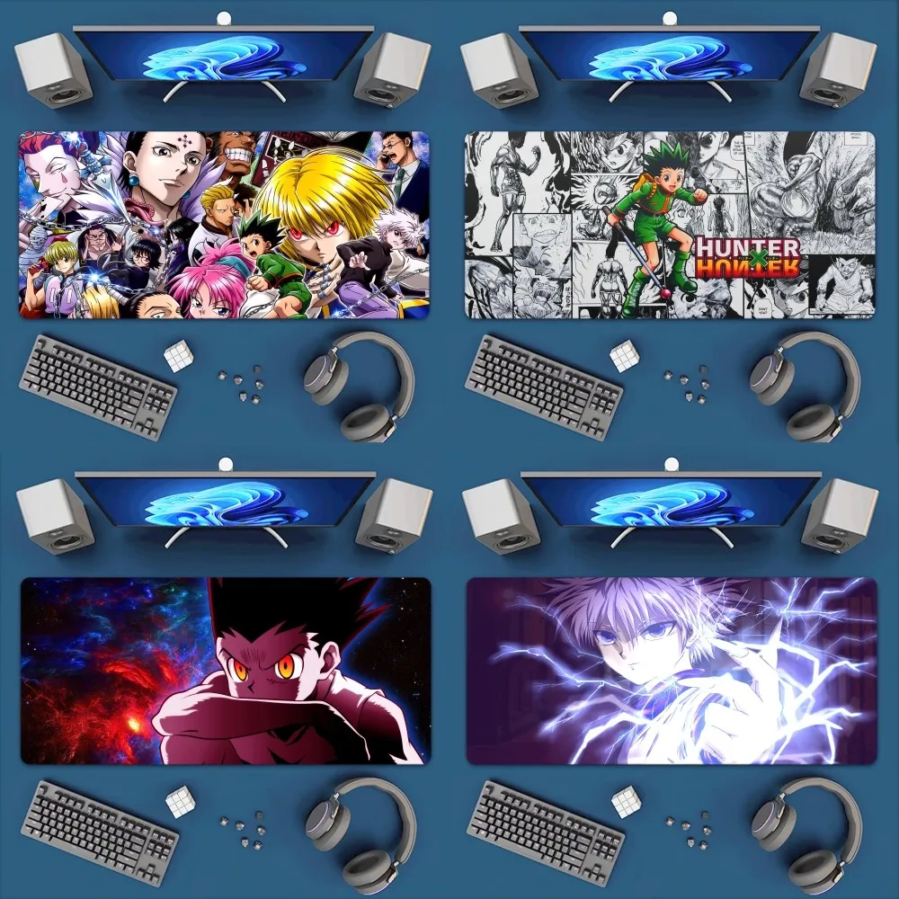 Jäger x Jäger Anime Mouse pad Büro große Maus matte Tastatur matten Gummi PC Computers piel große