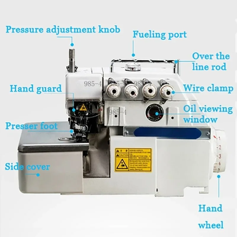 Direct Drive Overedge Sewing Machine，3/4/5 Line Super High Speed Overlock Sewing Equipment