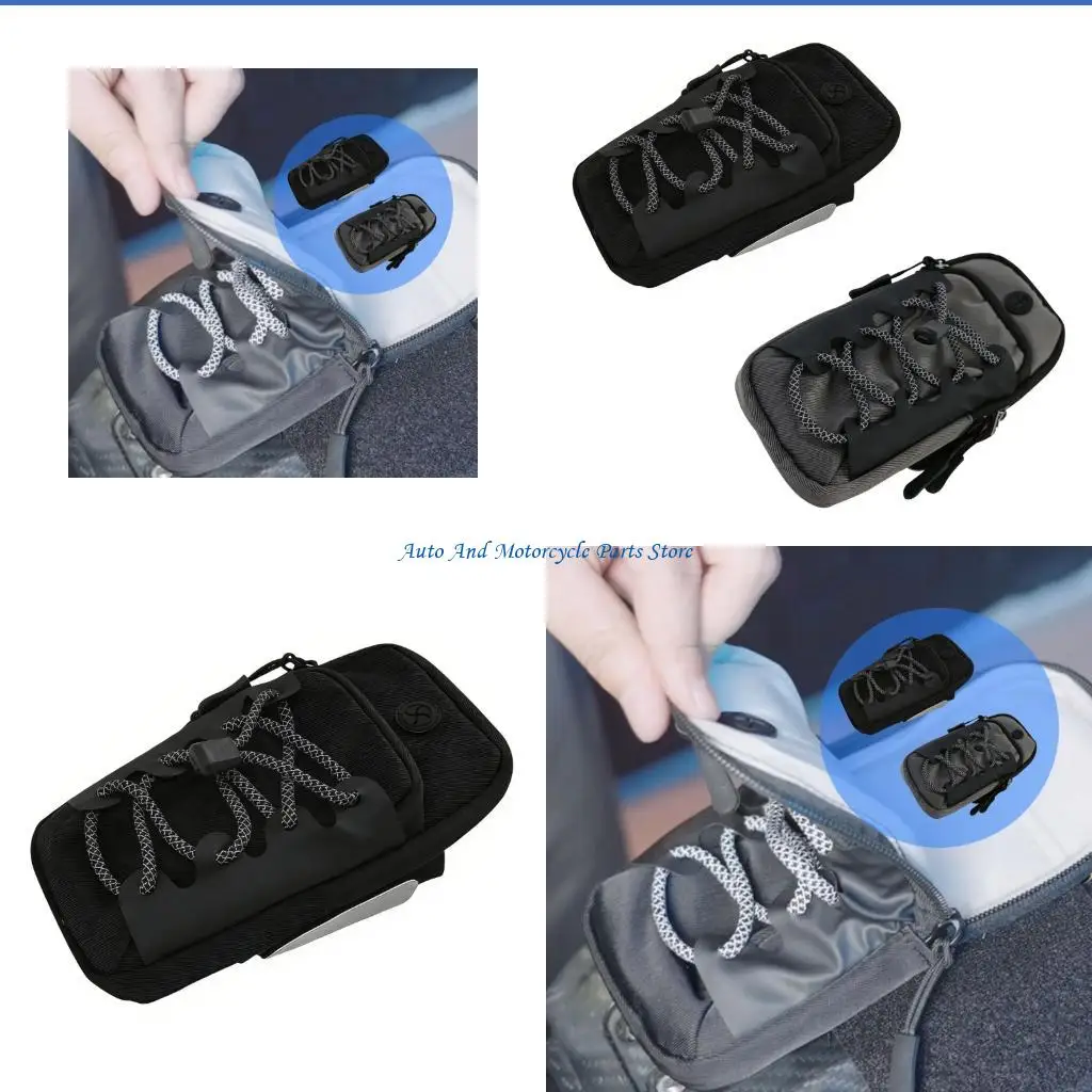 P9FD Fit Motorcycle Battery Protector Bag Strong & Easy Carry Case for -Ron