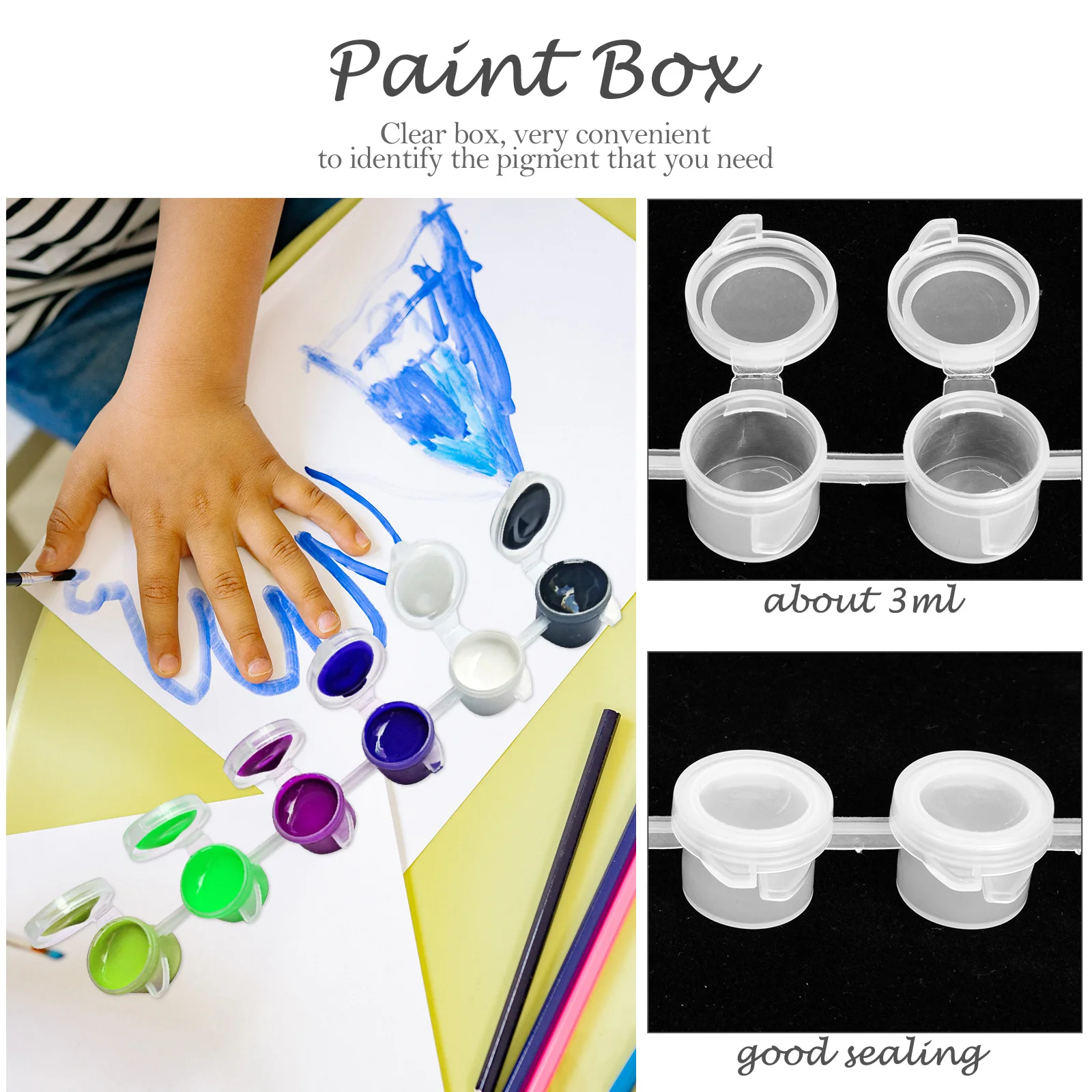 Рисунок 5 - 6-в-1, прозрачная коробка для пигментов