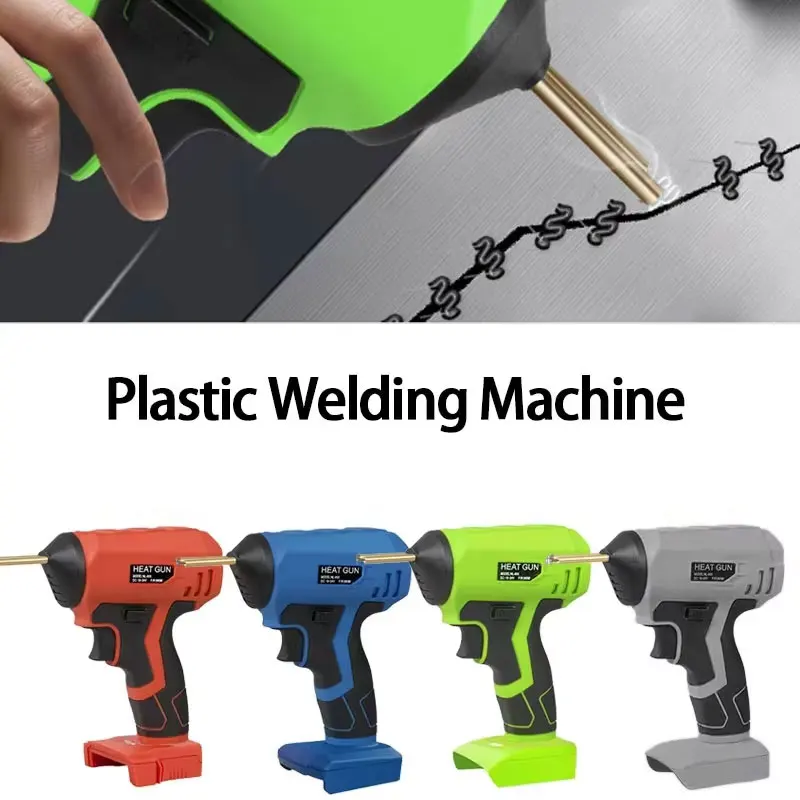

Suitable for DeWalt /Makita/Milwaukee/Bosch/Black&Decker 18V Li-ion Battery Hot Melt Nail Gun Powered Plastic Welding Gun