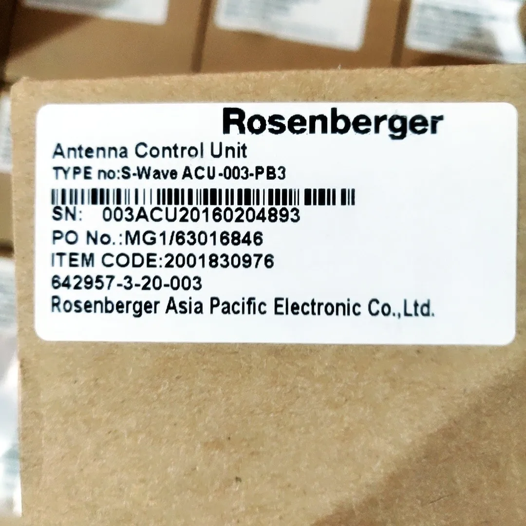 Rosenberger Unité de Commande S-WAVE ACU-003-PB3