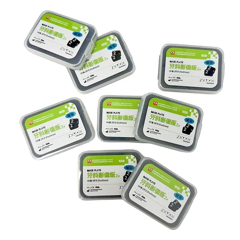 Dental X-Ray Image Plate PSP Phosphor Imaging Plate IP Plate X-Ray Sensor Scanner Image Board 0#1#2#3# Dental Material
