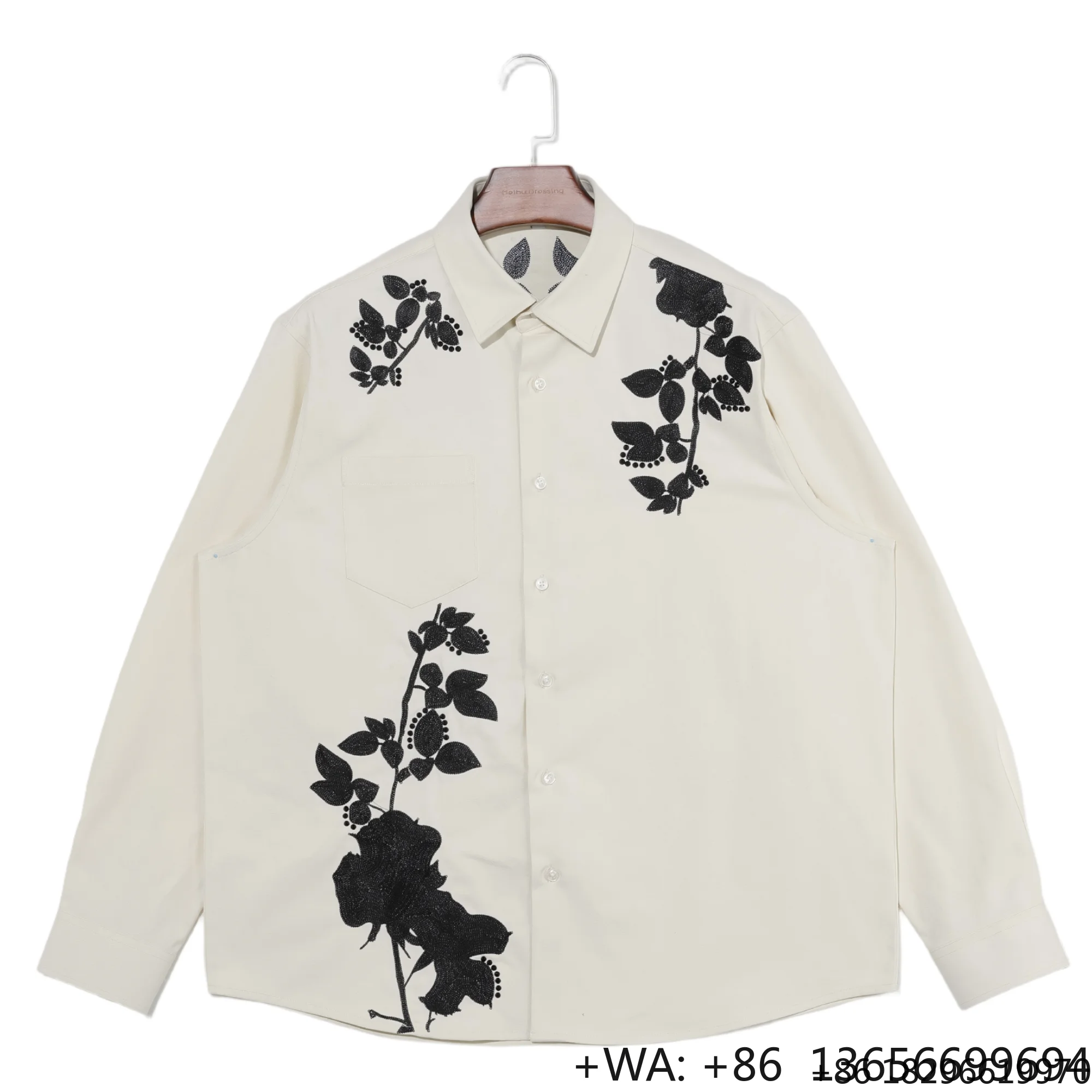 chemise-a-manches-courtes-personnalisee-en-lin-melange-respirant-design-asymetrique-pour-l'ete