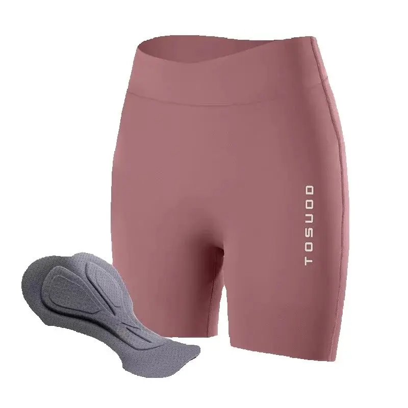 AliExpress TOSUOD women's cycling bib shorts high waisted sports bodysuit with seamless padding suitable for spring and summer road cycling