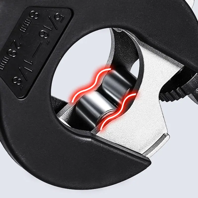 

Универсальный труборез с храповым механизмом 8-29 мм для труб из нержавеющей стали, меди, алюминия, ножницы с храповым механизмом для резки шлангов, ручной инструмент