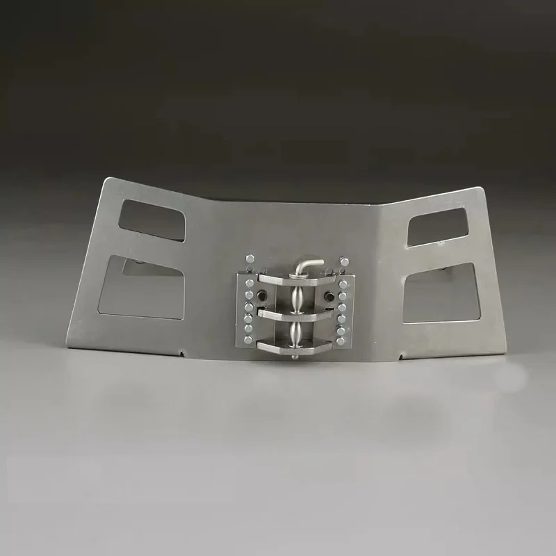 RC 1/14 Upgrade Schwerlast-Front-Abschlepphaken aus Metall für Tamiya Hydraulikbagger, Lader, Muldenkipper für SCANIA MAN VOLVO DIY-Teile – Detail 1
