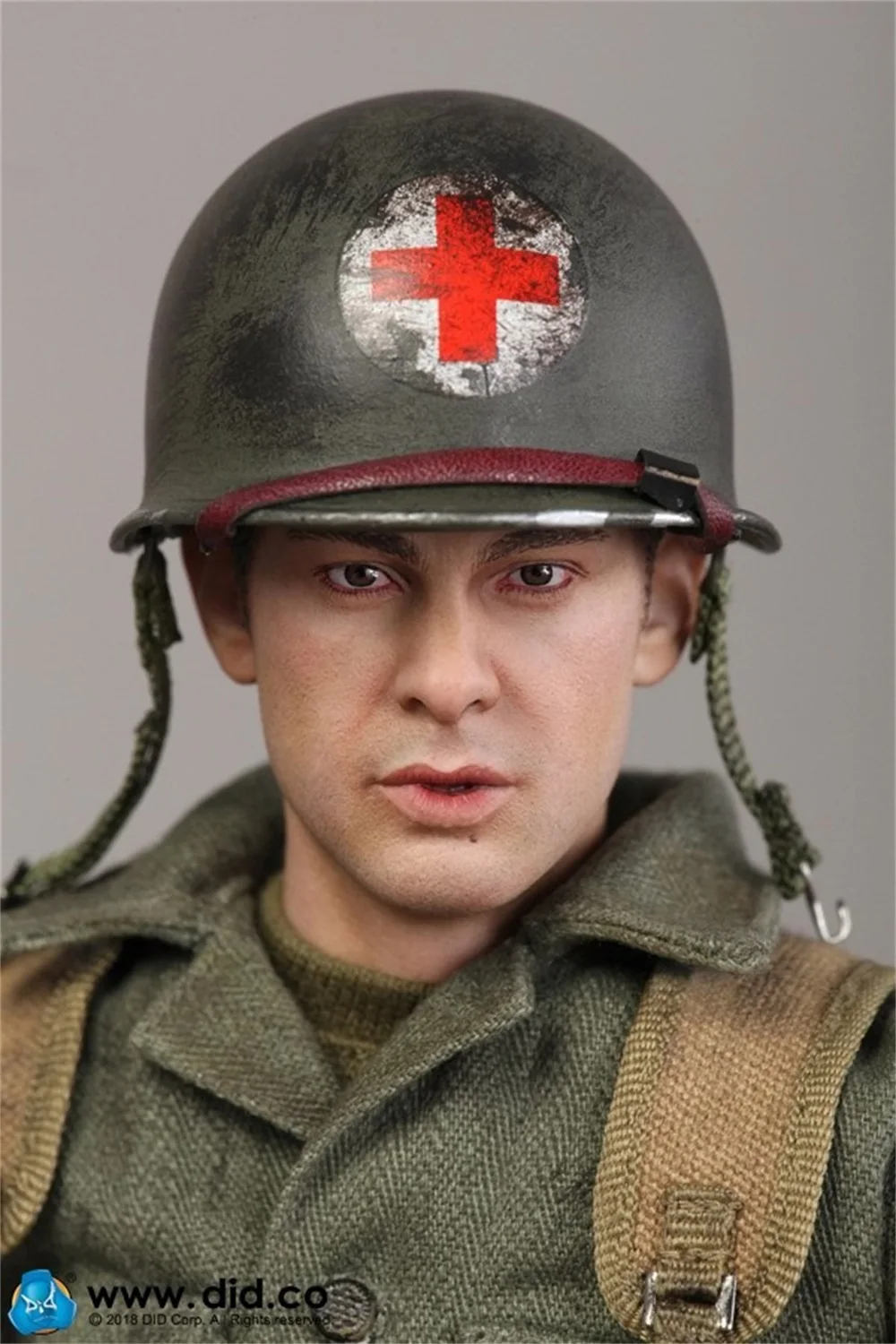 1/6 DID A80126 WWII US New York 77th ทหาร Mini ของเล่นชุด Combat Medic Dixon M1 หัวหมวกนิรภัยสําหรับ 12 นิ้ว Action Figure รวบรวม