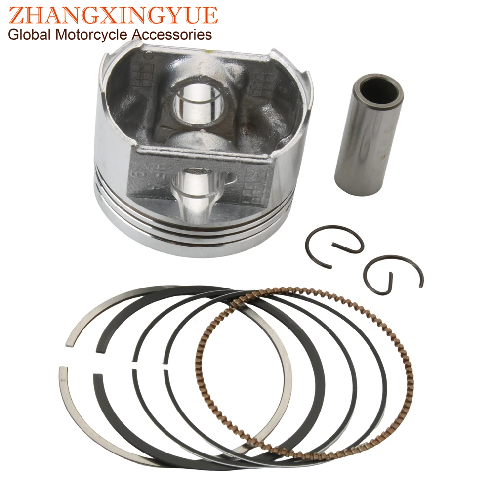 Vario125 PCX125 Click125 Lead125 Piston Kit For Honda Lead Ww Pcx Click Vario 125i Nss Forza 125 13101-KWN-902 52.4mm 13mm 4T