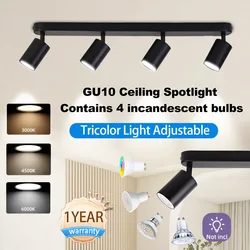 LED Ceiling Spotlights Replaceable Bulb Pendant Lamps Bedroom Ceiling Lamp Chandelier Kitchen Decor Track Light Indoor Lighting