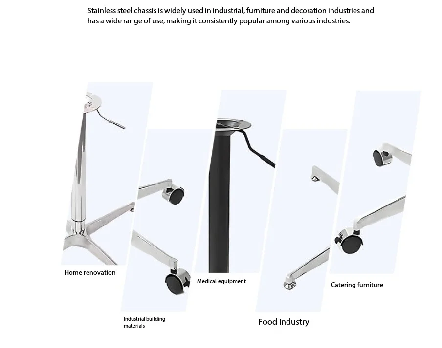 High cross four-star aluminum alloy table legs, adjustable table legs, small table legs, sitting upright
