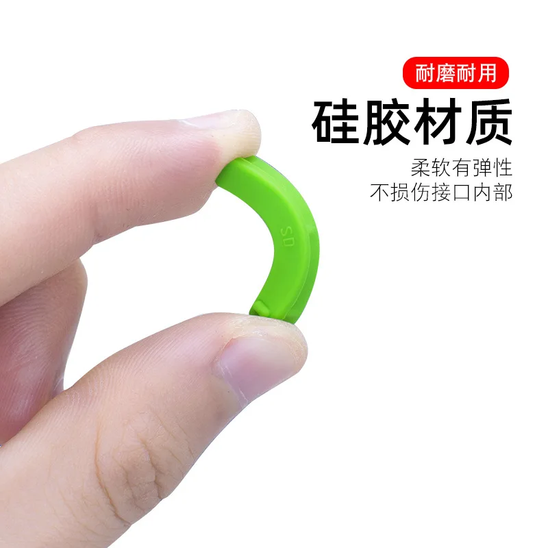 16 pçs/set Silicone Anti Poeira Plug Capa Rolha Tipo C Laptop Poeira Porta USB Interface RJ45 à prova d'água