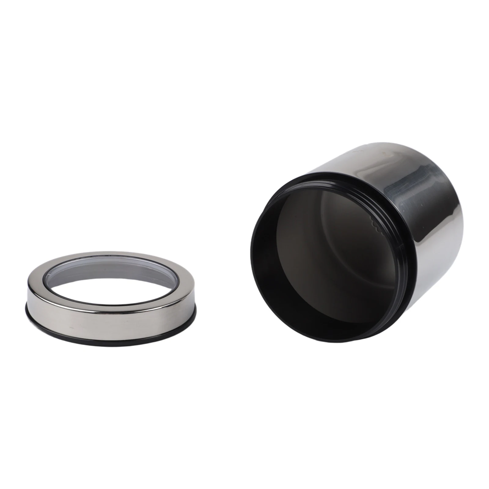 Airtight Stainless Steel Canister Stainless Steel Jar Airtight Storage Jars Leak-Proof Design Shock-Resistant Materials