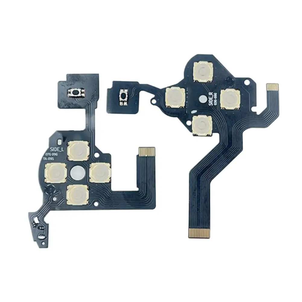 1Set For PSP1000 2000 3000 Controller Left And Right Ribbon Cable Tray Button Film Tray Conductive Film Tray Button Film Sticker