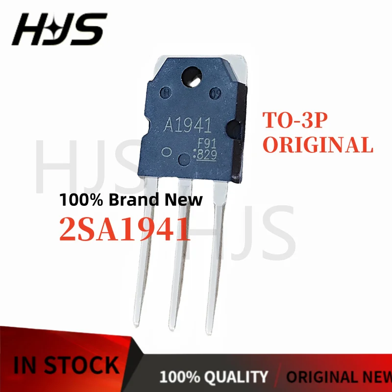 5PCS-5Pairs 100% new 2SA1941 2SC5198 A1941 C5198 TO-3P Audio power amplifier pairing tube
