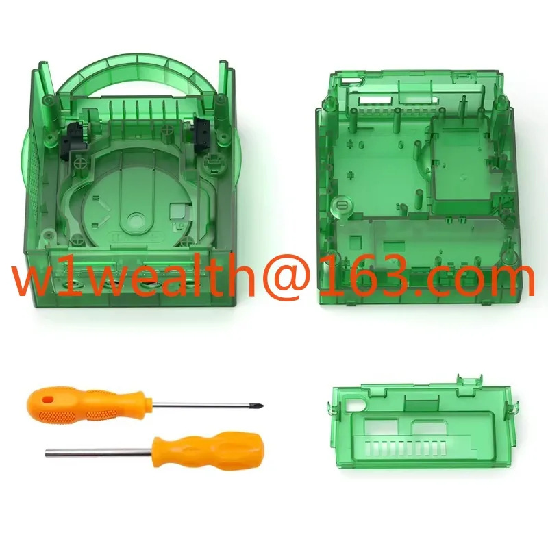 

Bitfunx Gamecube NGC Replacement Shell Transparent Shell Gamecube NGC Retro Gaming Accessories