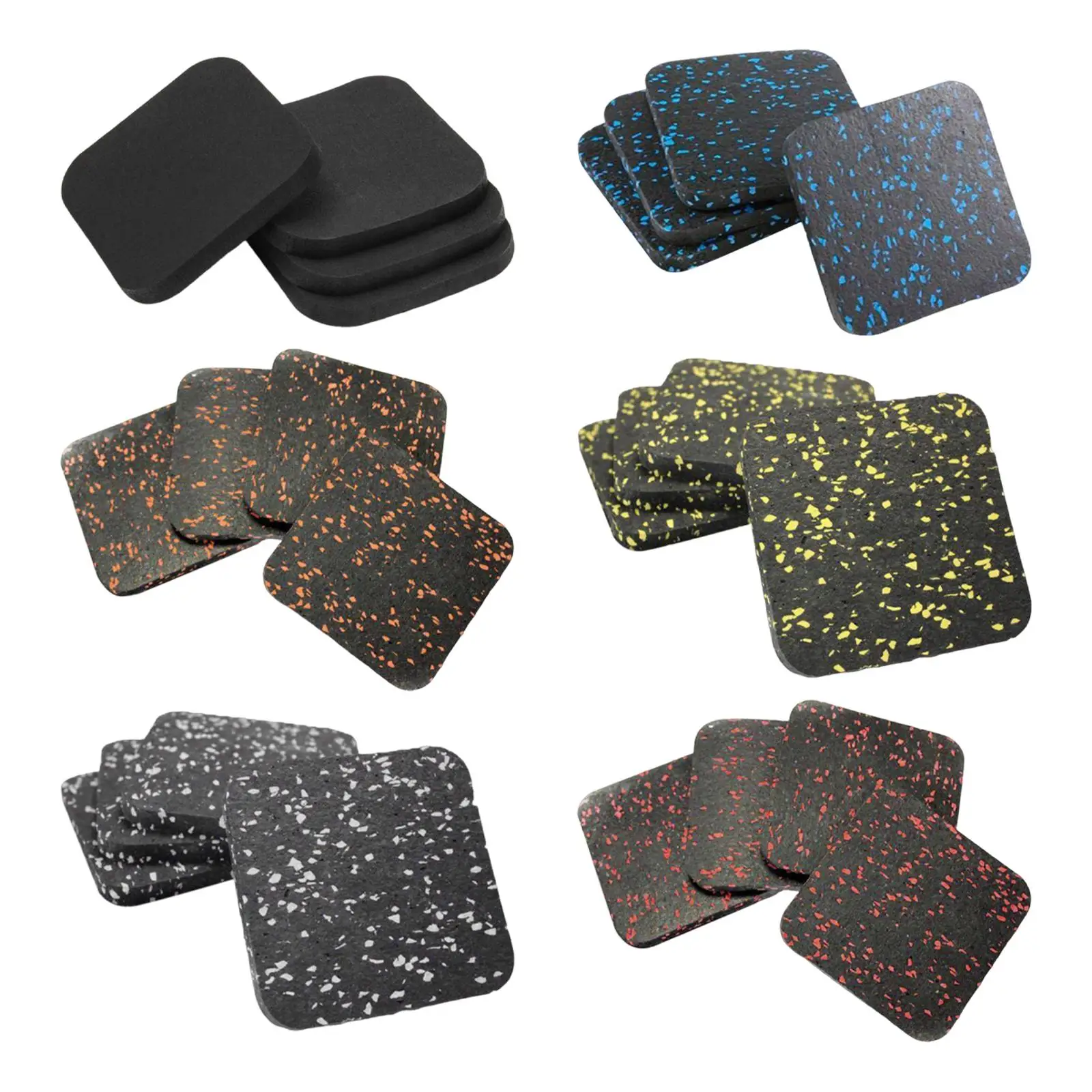 Anti Vibration Rubber Mat Pad Soundproof Non Slip Shock Absorbing Protector for Treadmill and Fitness Equipment