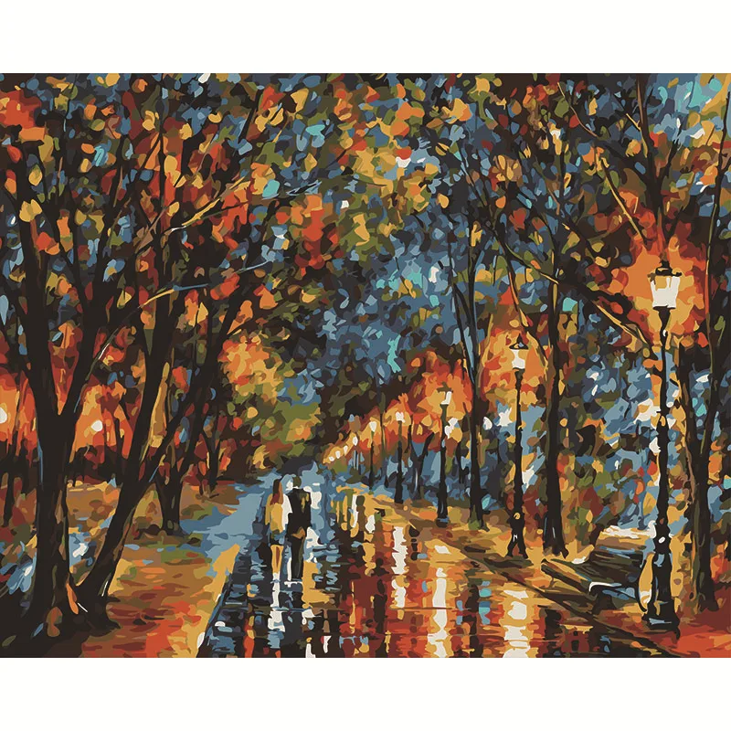 

5092541 Digital oil painting living room decorative painting sofa background wall hanging painting