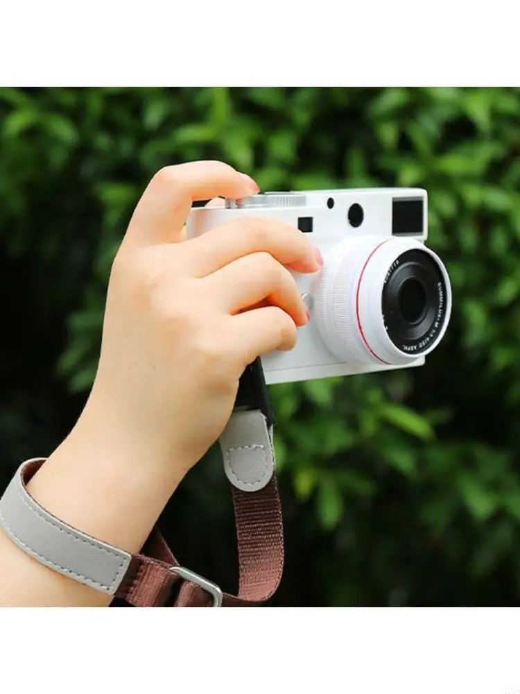 J78A Faux Leather Fast Attachment Camera Strap Providing Quick Detach For Mirrorless Cameras Photographers