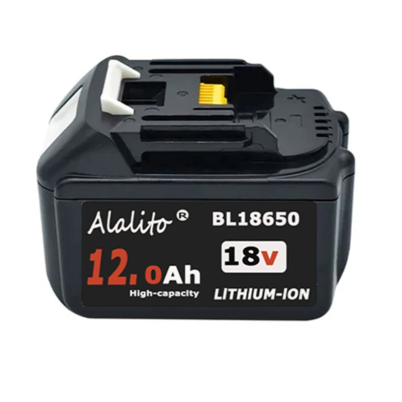 Imagem -06 - Bateria de Íon de Lítio Recarregável para Makita 100 Bl1860 18v 12000mah Bl1840 Bl1850 Bl1830 Bl1860b Lxt 400