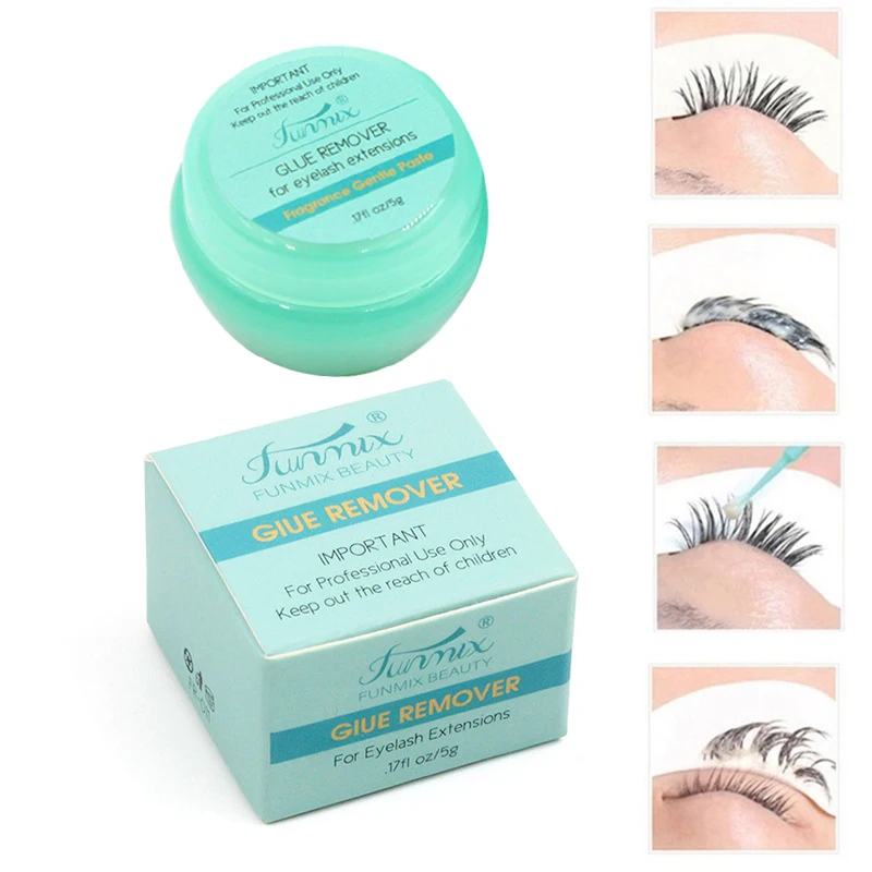 Professional False Eyelash Glue Remover Eyelash Extension Glue Remover Cream For Lashes Remover Gel Cream No Irritating Makeup