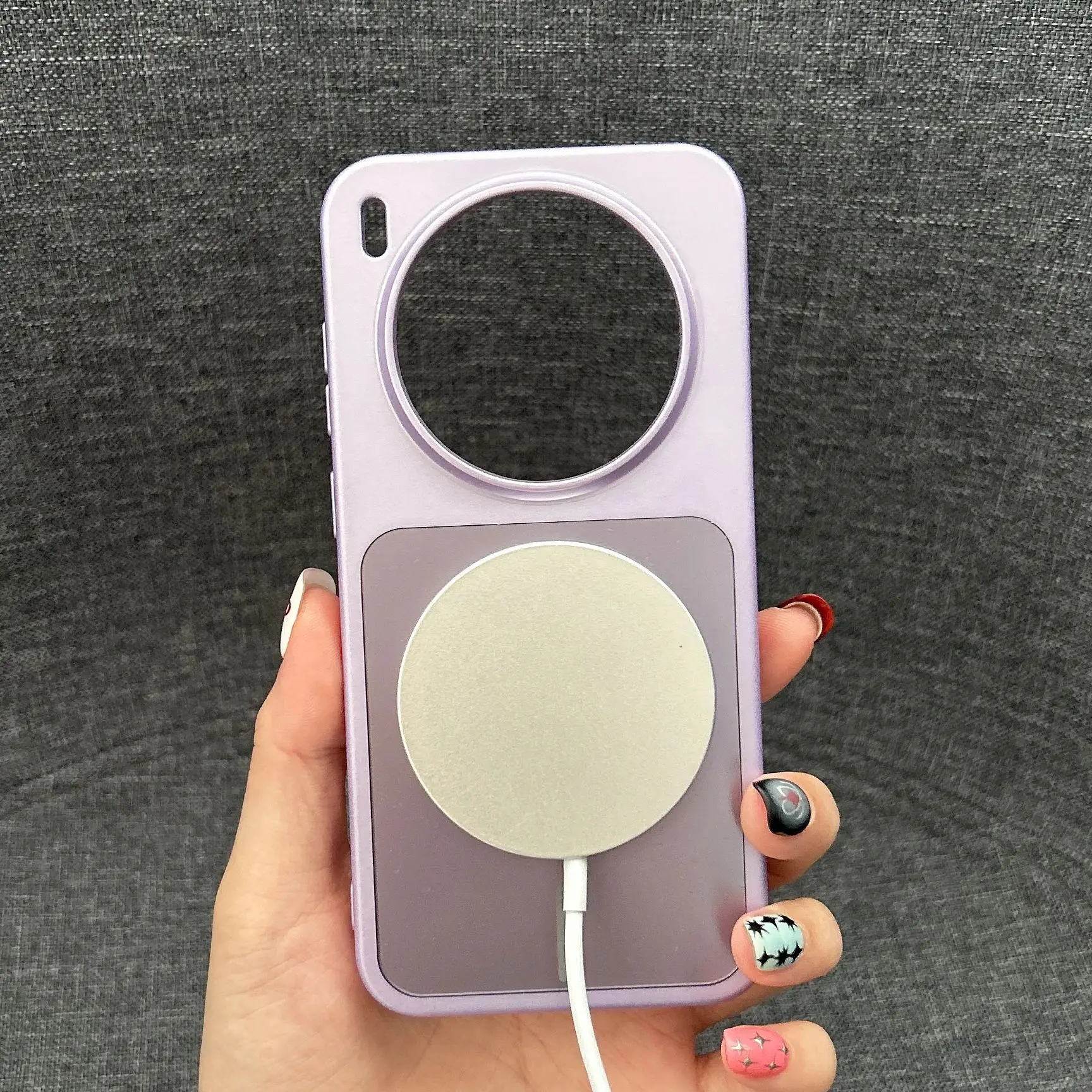 Rugged PC Armor AG Matte For Magsafe Magnetic Case For VIVO X300 Pro Wireless Charging Shockproof Protection Hard Cover Funda - Image 4