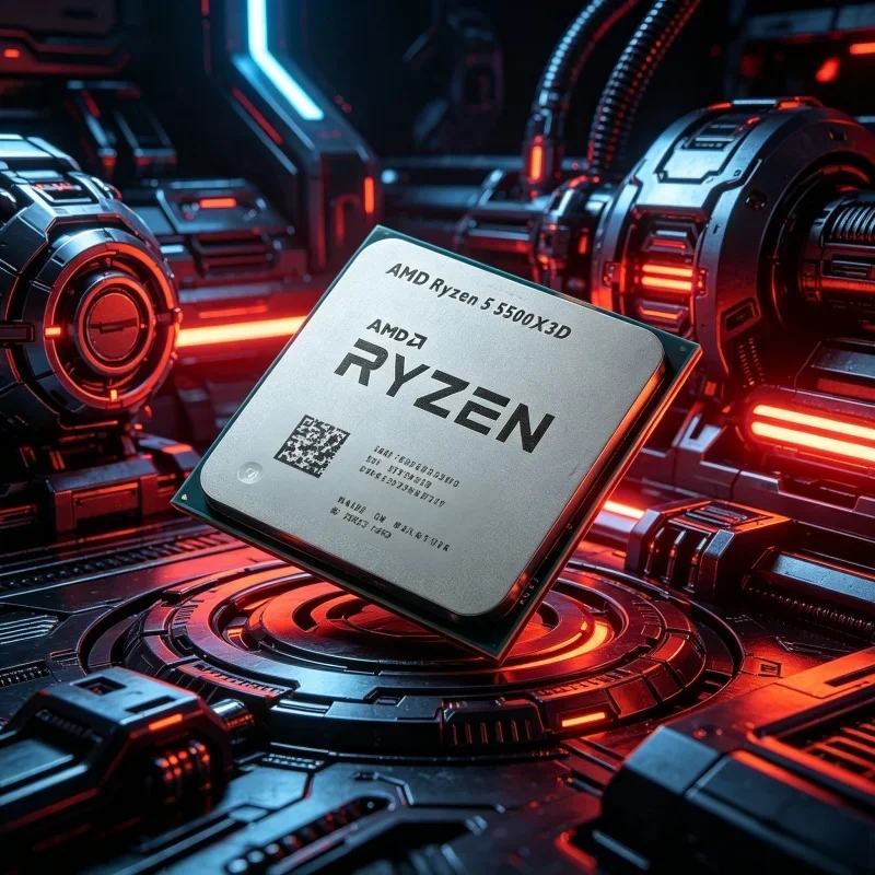 

Blazing Popular AM4 DDR4 AMD Ryzen5 5500X3D CPU,6C12T 3GHz 96M Cache,Premium No Cooler