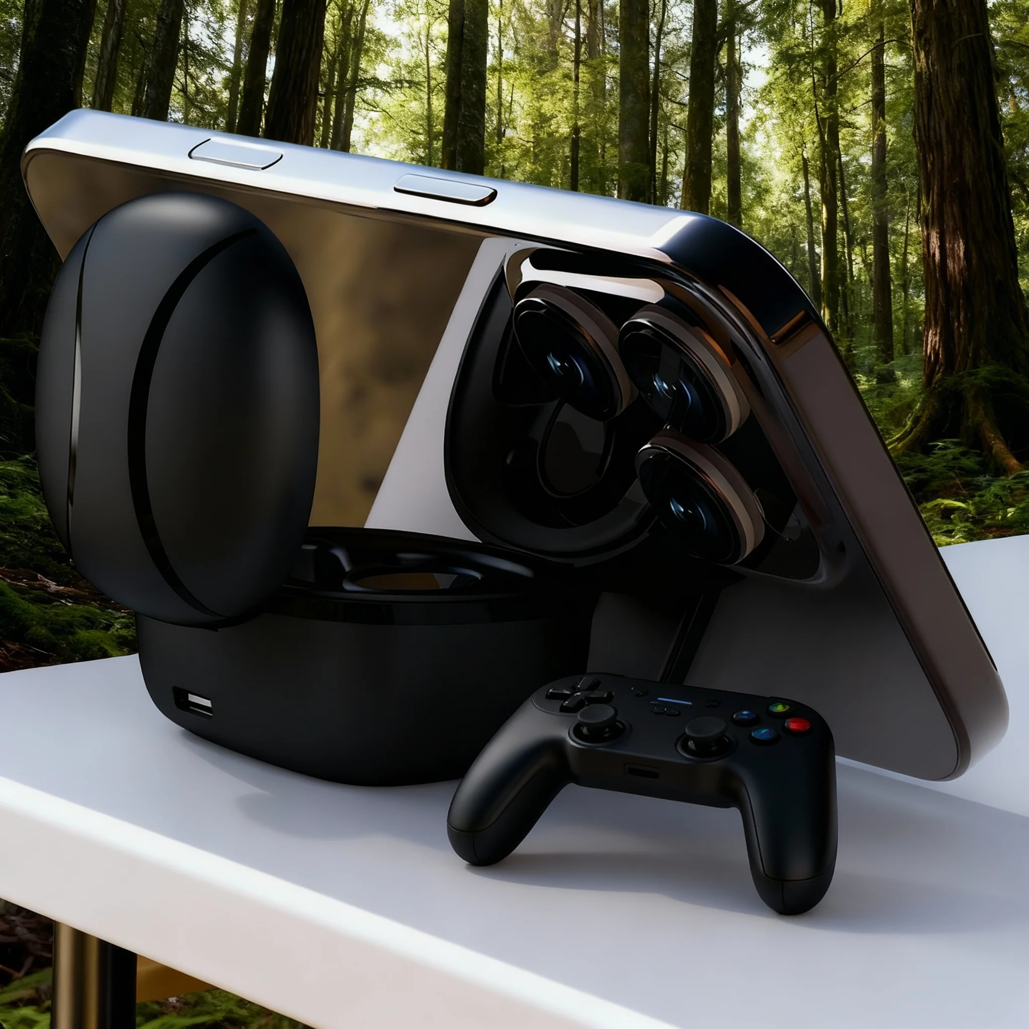 Rechargeable Bluetooth Wireless Page Turner Clicker Controller Smart Ring Remote Control Phone Holder Kit For Selfie Video