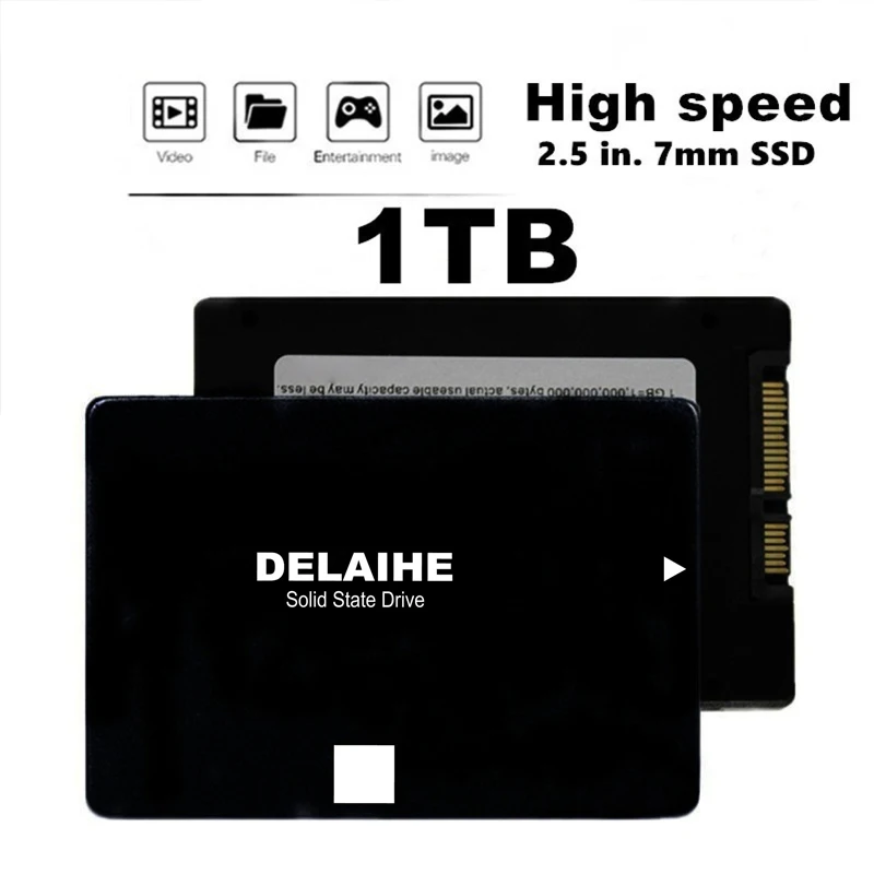 SSD محرك أقراص داخلي للكمبيوتر المحمول ، جديد ، HDD ، 1 ، Hard GB ، 2 من من من xiao ، 4 ، SATA III ، محرك أقراص صلبة لـ xiao