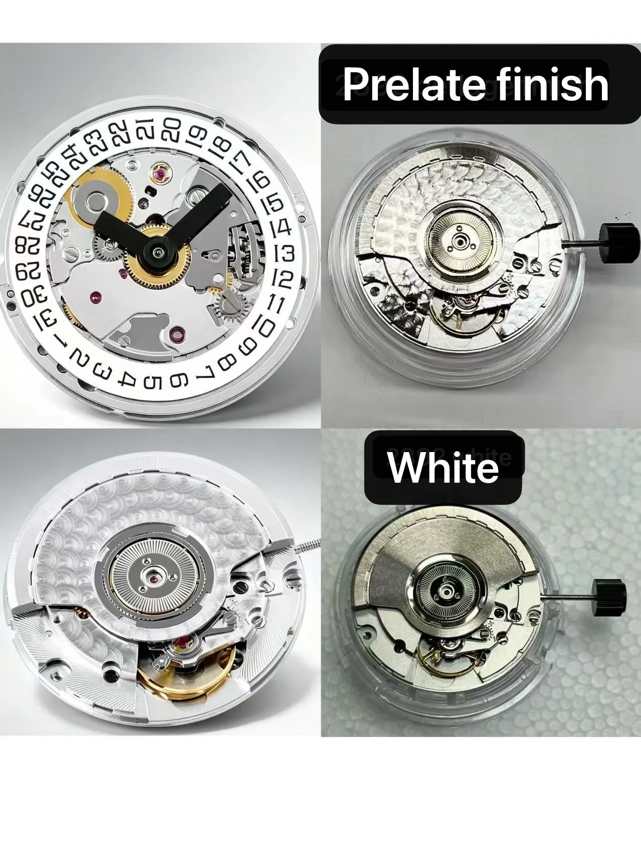 New Wuhan 2892 Automatic Mechanical Movement, Ultra‑Thin With Date Function, Watch Repair DIY Replacement Spare Parts