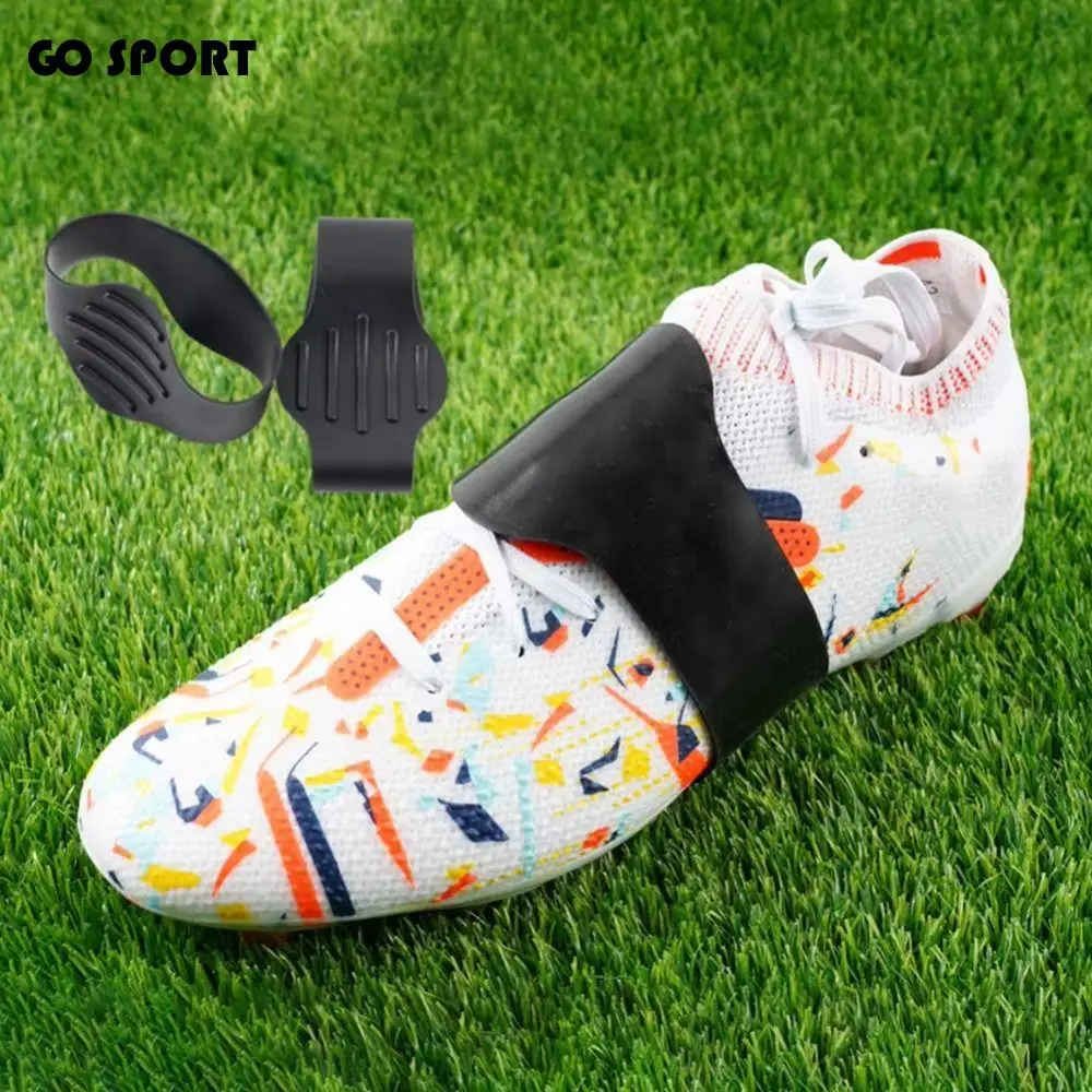 

Silicone Soccer Lace Bands High Grip Design Football Training Cleat Lace Cover Anti-slip Fixed Cover Shoelaces Covers Women Men