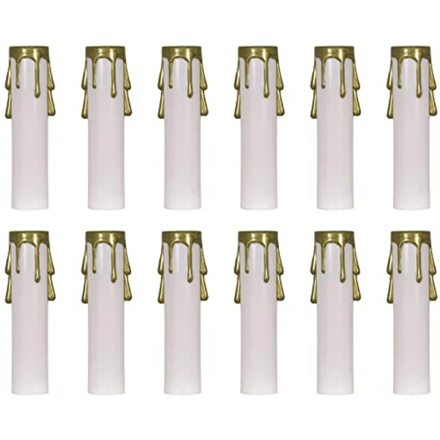 

1 Pack - Plastic Candle Covers 1/1 Inside Diameter and 7/ Outside Diameter