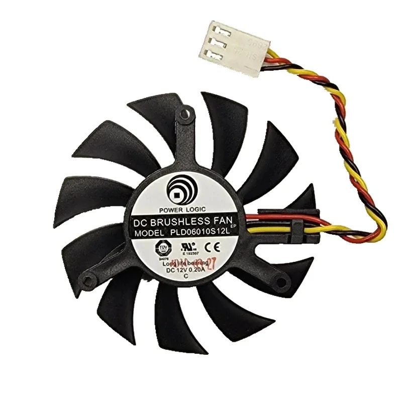 6010 graphics card fan 12V diameter 5.5CM industrial computer main board fan
