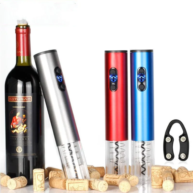 Lazy Wine Open Electric Wine Bottle Opener Household Wine Set Bottle Opener Automatic Battery Wine Starter Bottle Opener Bottle