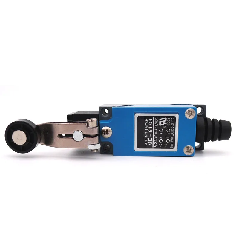 10 قطعة ME-8104 لحظة الأسطوانة الذراع نوع الحد التبديل ل CNC مطحنة الليزر 5A 250 فولت ME8104 التبديل الجزئي