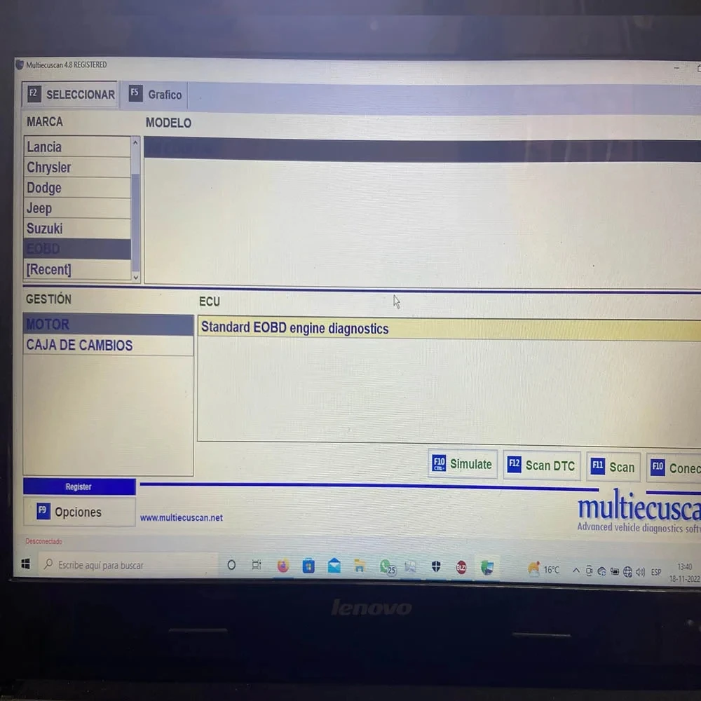 Nowy Multiecuscan V4.8 Akcesoria samochodowe do europejskich i amerykańskich modeli samochodów Oprogramowanie skanera współpracuje z narzędziami skanującymi ELM327 OBD2