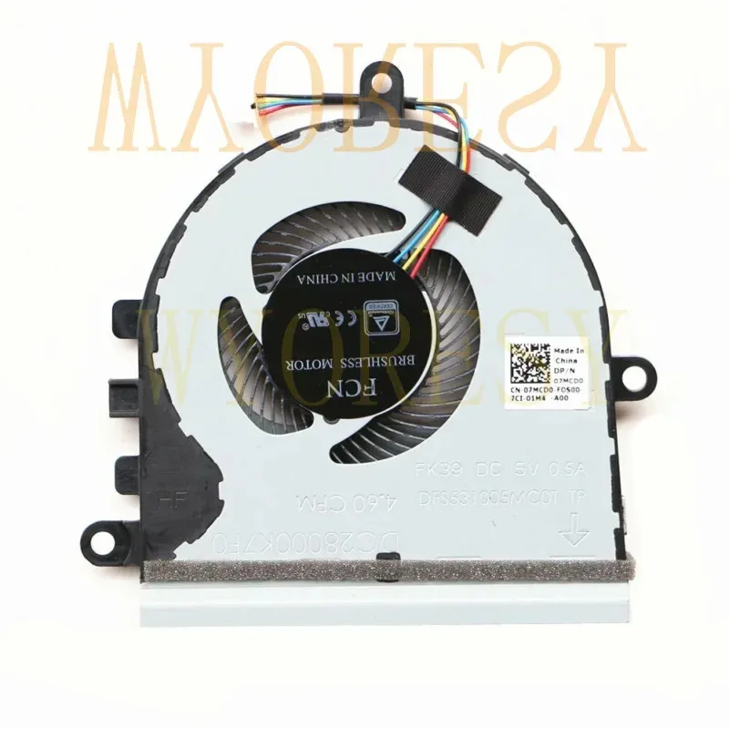 

WYORESY CPU Cooling Fan FOR DELL Inspiron 15-5575 15-5570 CN-07MCD0 07MCD0 7MCD0 TT