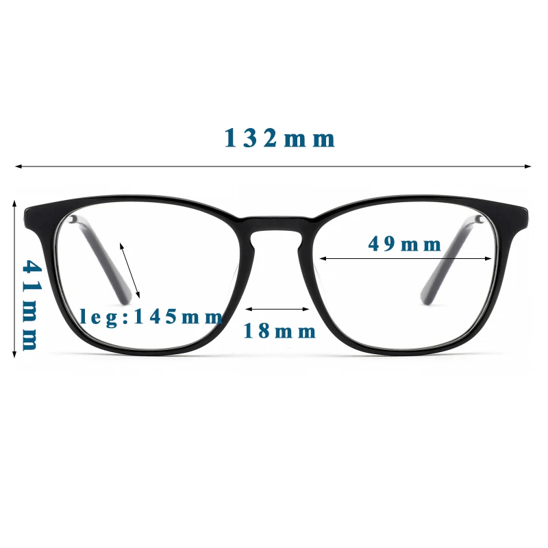 Ceofy Acetate Women Men Glasses Frame Retro Myopia Polarized Sun Clip Magnet Optical Prescription Eyeglasses for Small Face