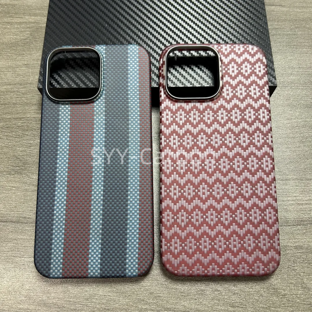 

Настоящий карбоновый чехол для iPhone 16 Pro/16 pro Max, чехол для телефона Kevlar Magsafe, роскошный ультралегкий ультратонкий защитный чехол из углеродного волокна